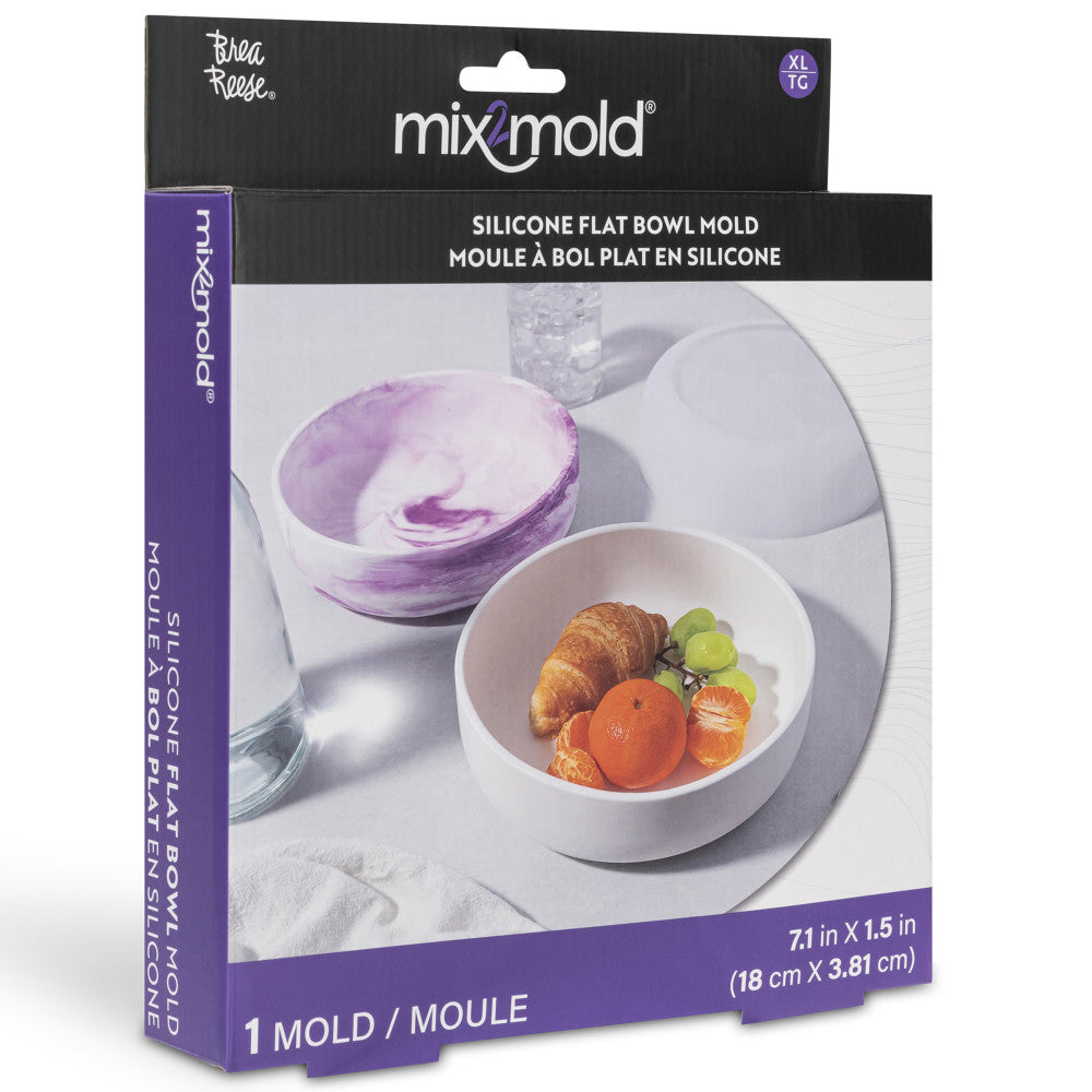 Brea Reese Mix2Mold Silicone Shallow Bowl Craft Mold - Image 6