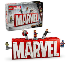 LEGO Marvel Avengers Logo & Minifigures Display Set 76313