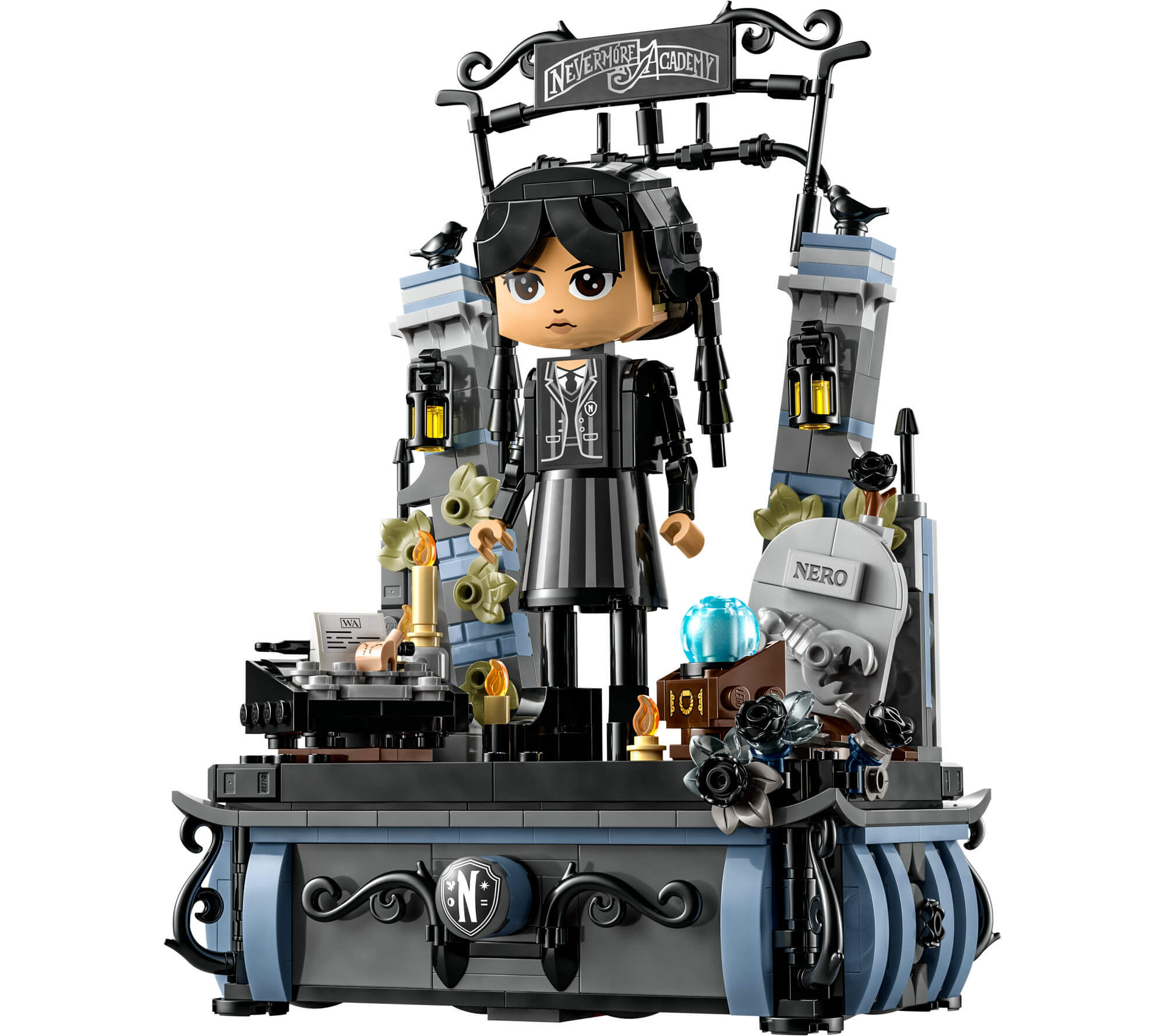 LEGO Wednesday Addams Collectible Figure - 702 Pieces - Play & Display - Image 3