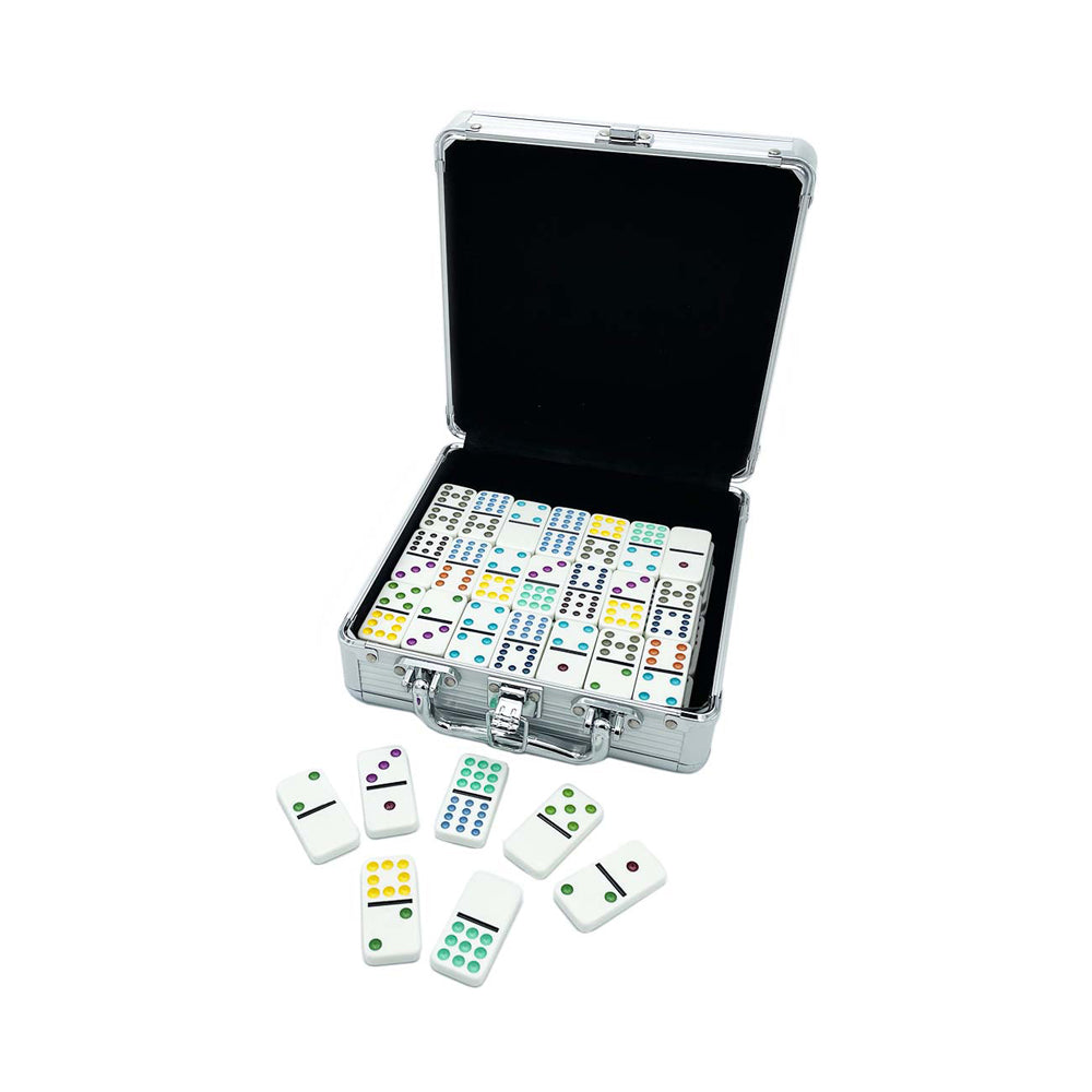 Mexican Train Deluxe Dominoes Set by University Games - Image 3