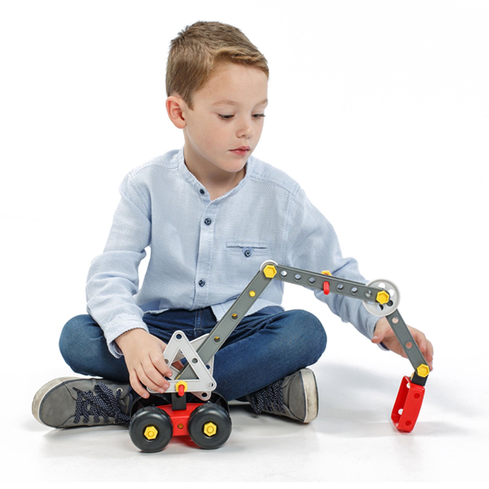 Miniland Educational Mecaniko - 191-Piece Vehicle Building Set - Image 3
