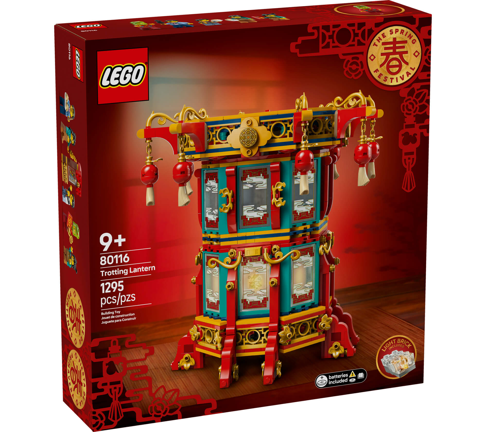LEGO Spring Festival 80116 Trotting Lantern Building Set - 1240 Pieces - Image 2