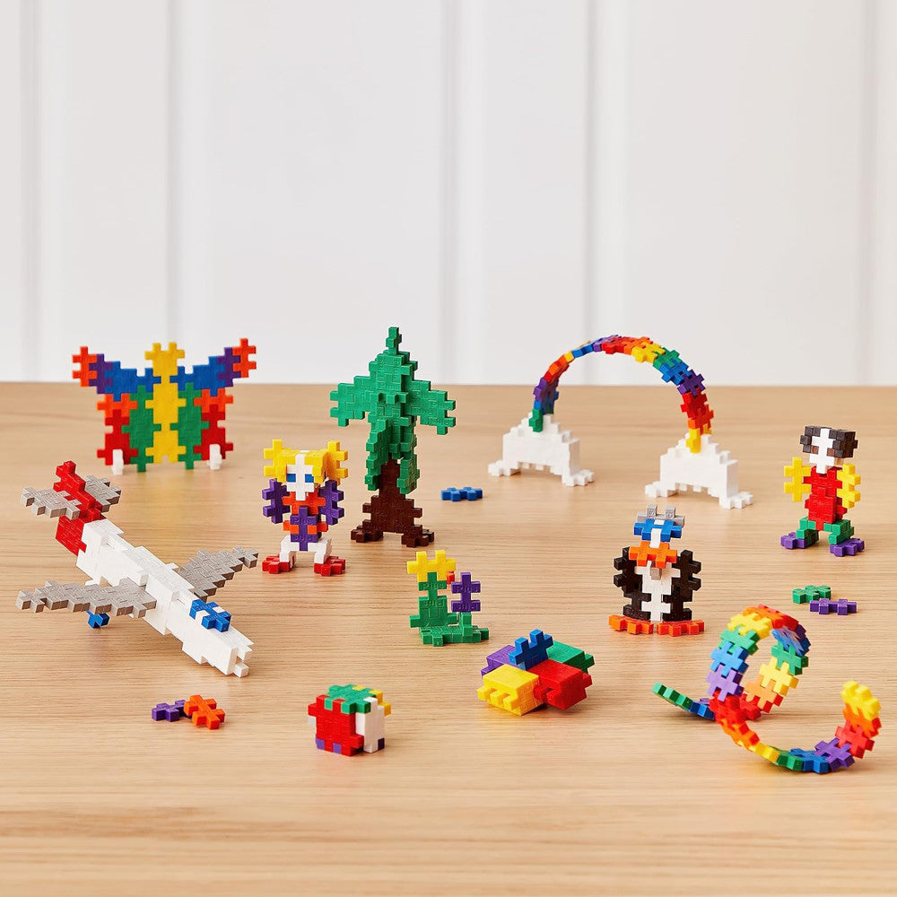 Plus-Plus Super Tube - 500 Piece Basic Color Mix - Creative Building Toy for Kids - Image 3