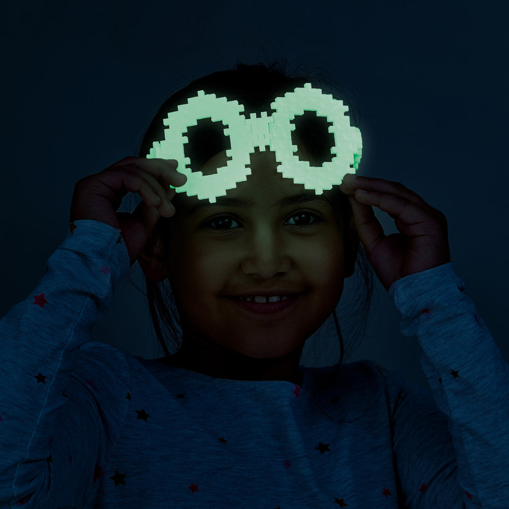 Plus-Plus Super Tube - Glow in the Dark Mix - 500 Pieces for Kids Ages 5+ - Image 7