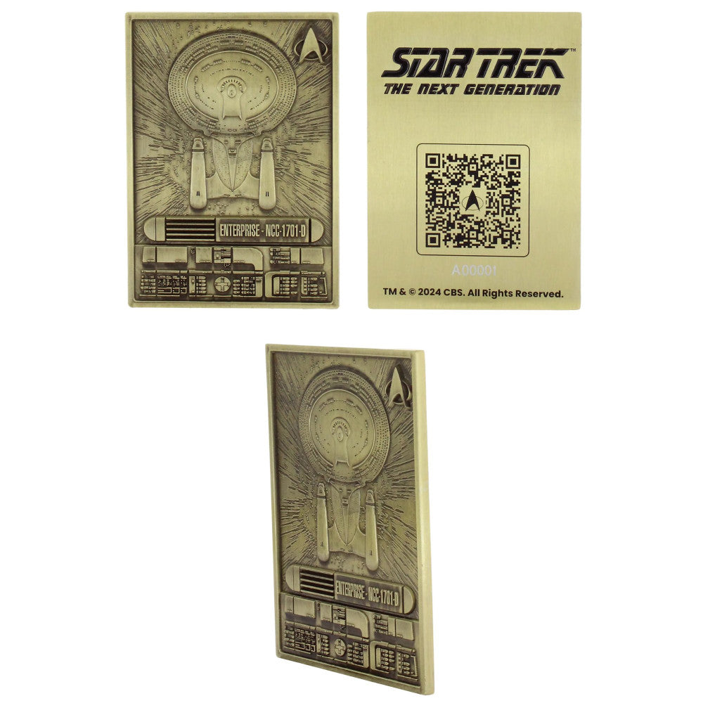 Exquisite Gaming Star Trek Digiplate Collector's Set - Metallic Collectible Cards - Image 2