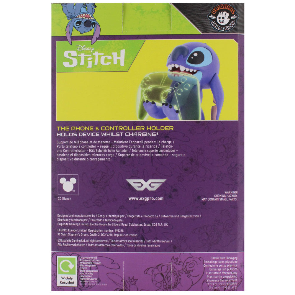 Exquisite Gaming Lilo & Stitch Smiley Stitch Controller & Phone Holder - Image 4