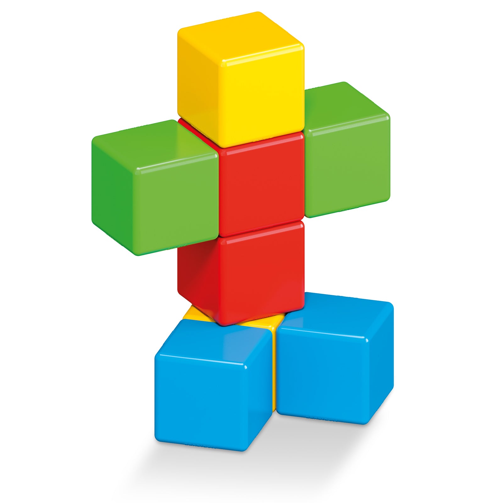 Geomag Magicube 128-Piece Recycled Classroom Set - Magnetic Building Blocks - Image 2