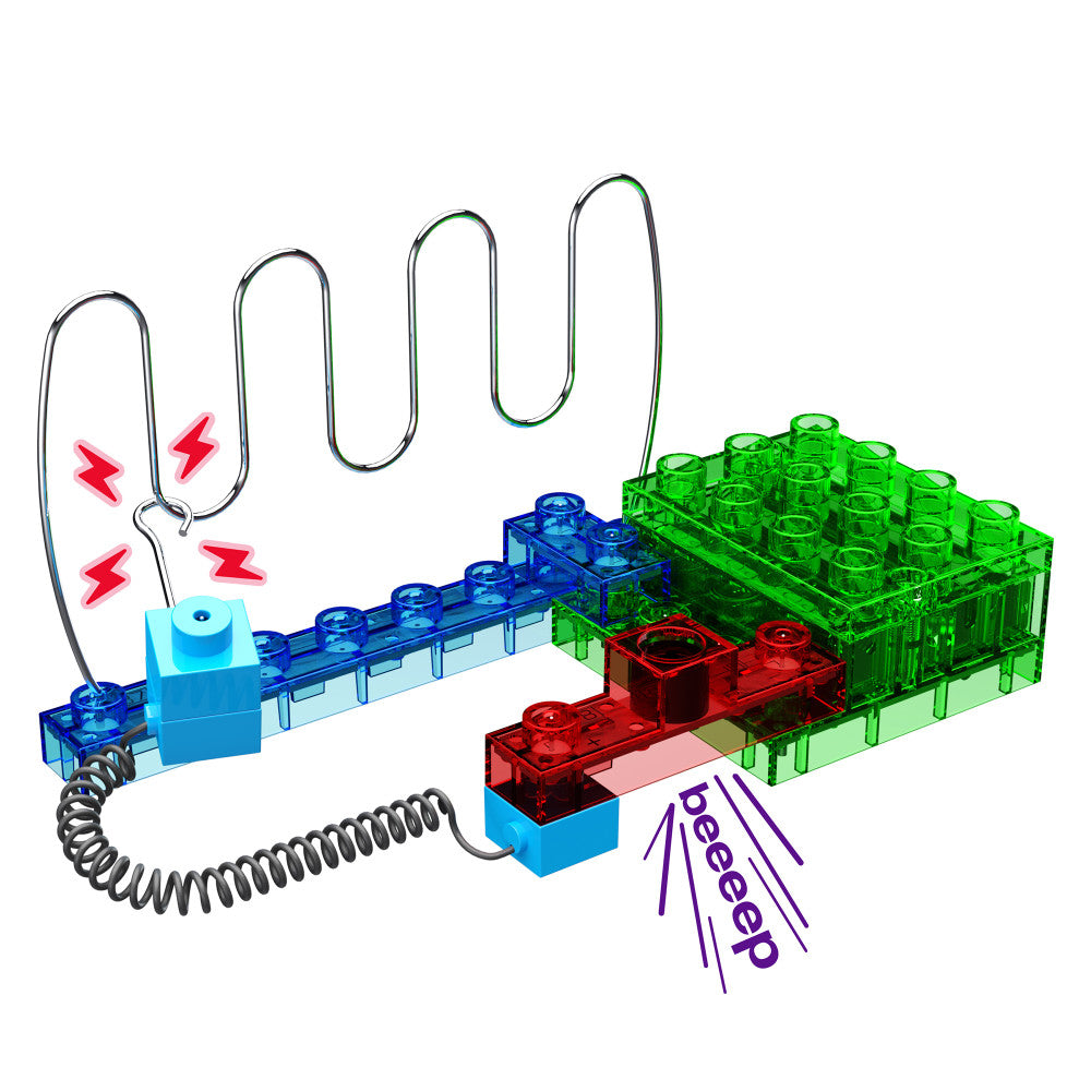 E-Blox Circuit Blox Buzzwire Challenge - Interactive STEM Wire Maze Kit for Kids Age 8+ - Image 4