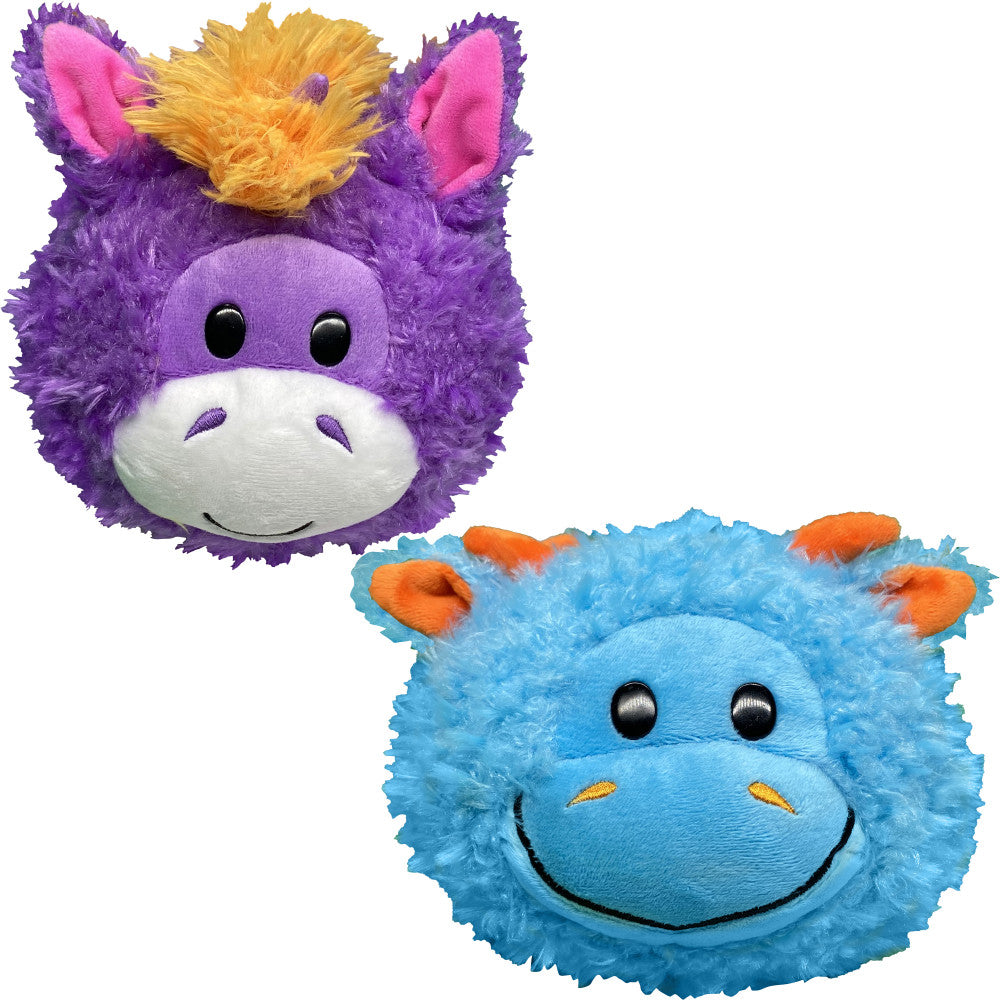 FlipaZoo Magic Tails 2-in-1 Plush - Blue Dragon to Purple Unicorn - Image 2