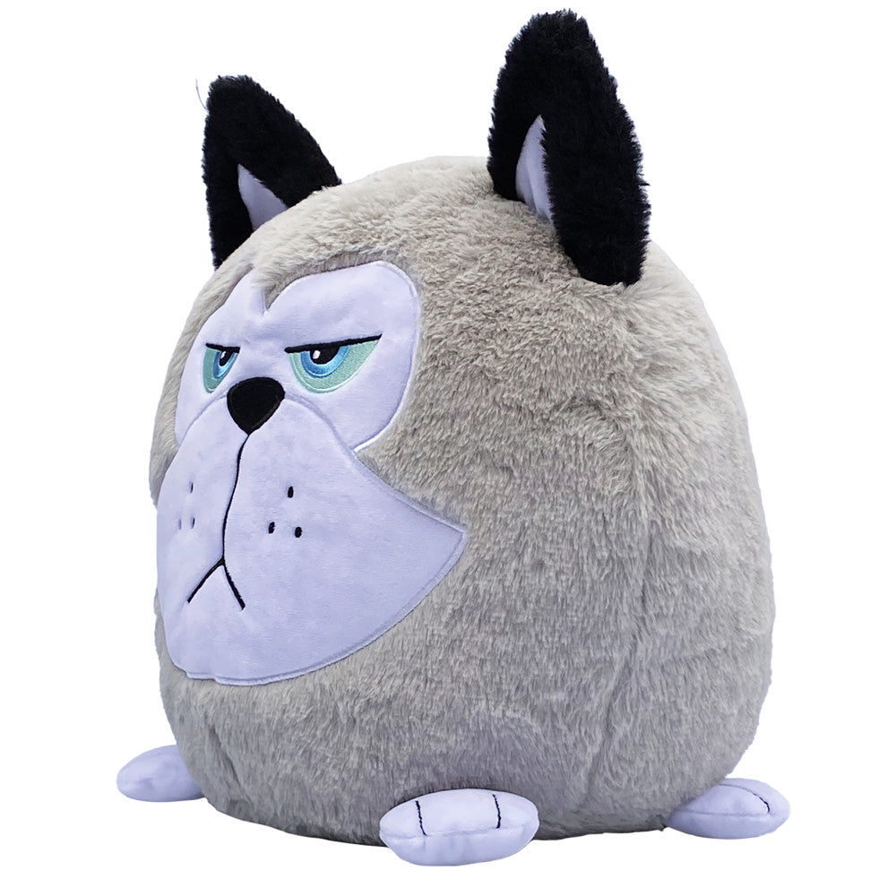 Hangry Petz Cooper Husky 12 inch Sound Plush - Grey & White - Image 2