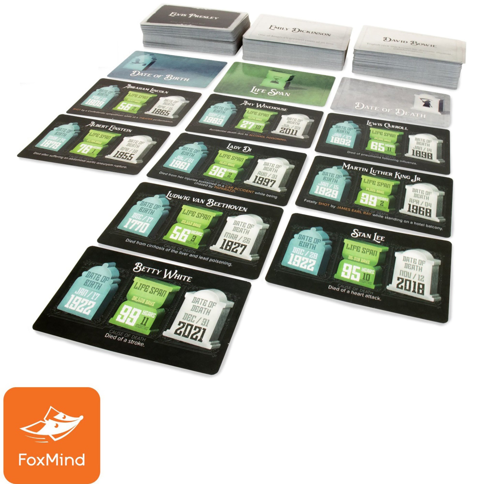 Deadlines FoxMind Pop Culture Trivia Card Game, Ages 12+ - Image 7