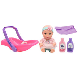 Baby Magic 8-inch Tote Along Baby Doll with Accessories