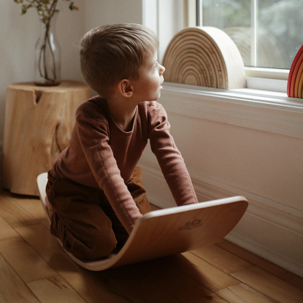 Kinderfeets Kinderboard Lite - Versatile Wooden Balance Board for Toddlers - Image 3