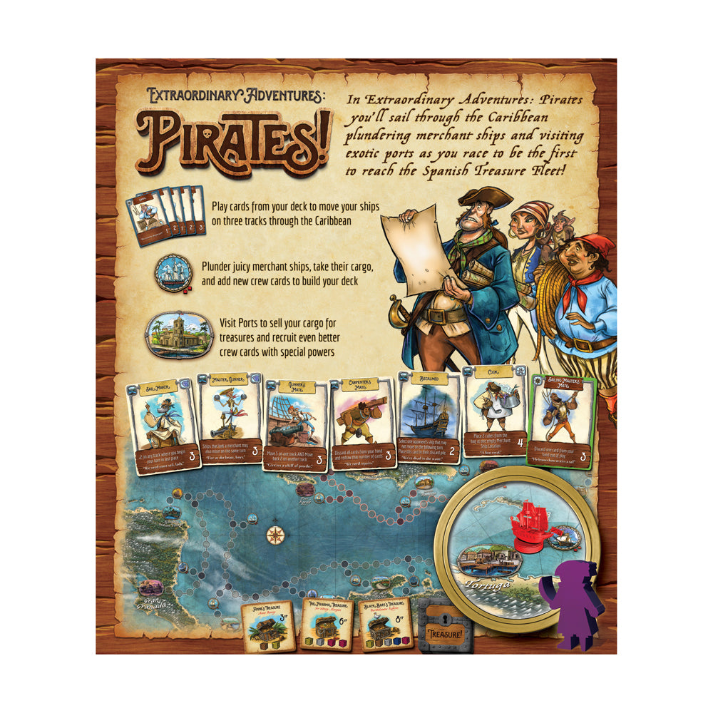 Extraordinary Adventures: Pirates! Family Board Game - Image 3