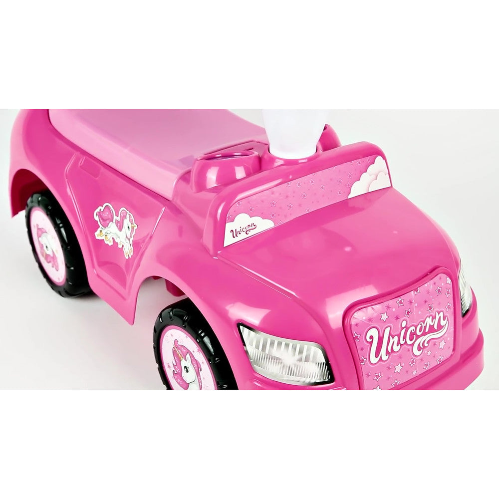 Dolu - Unicorn & Pink Ride On Car - 4-in-1 Versatility - Image 4