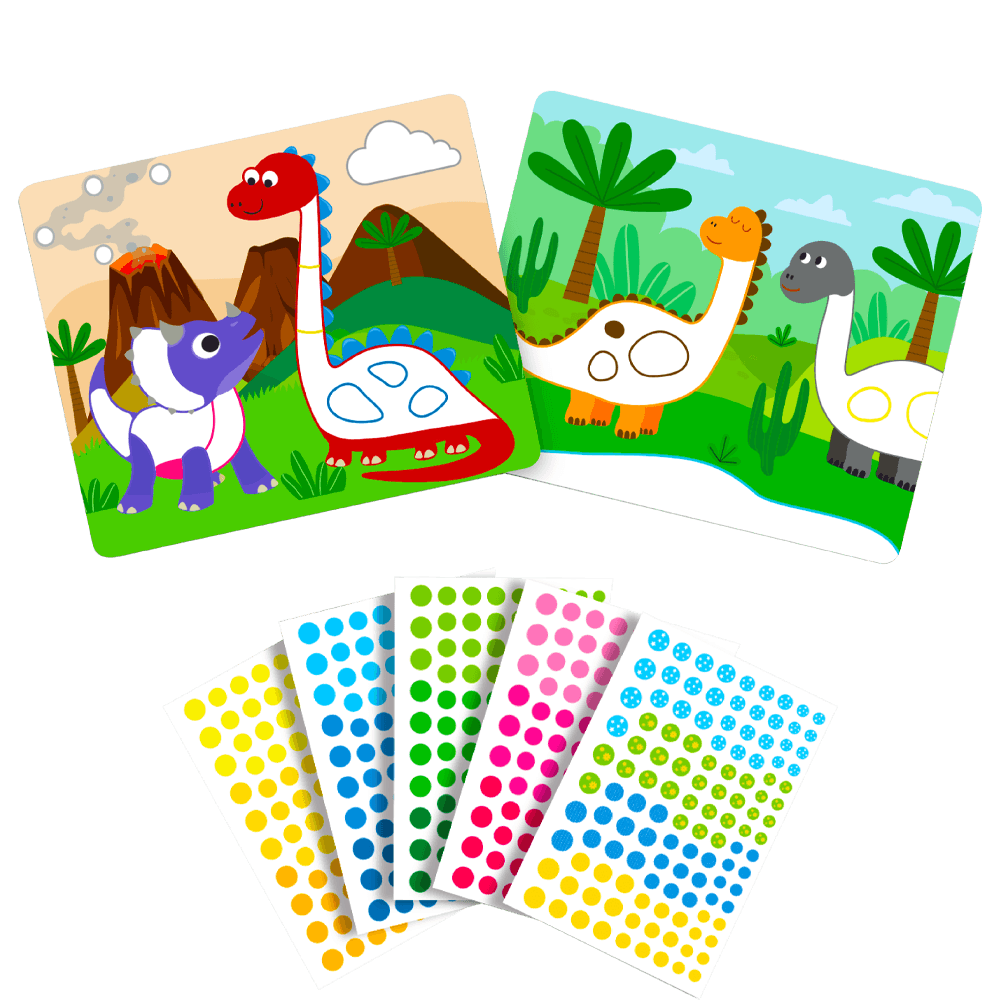 Dot It! World of Dinosaurs Sticker Art Kit - Image 2