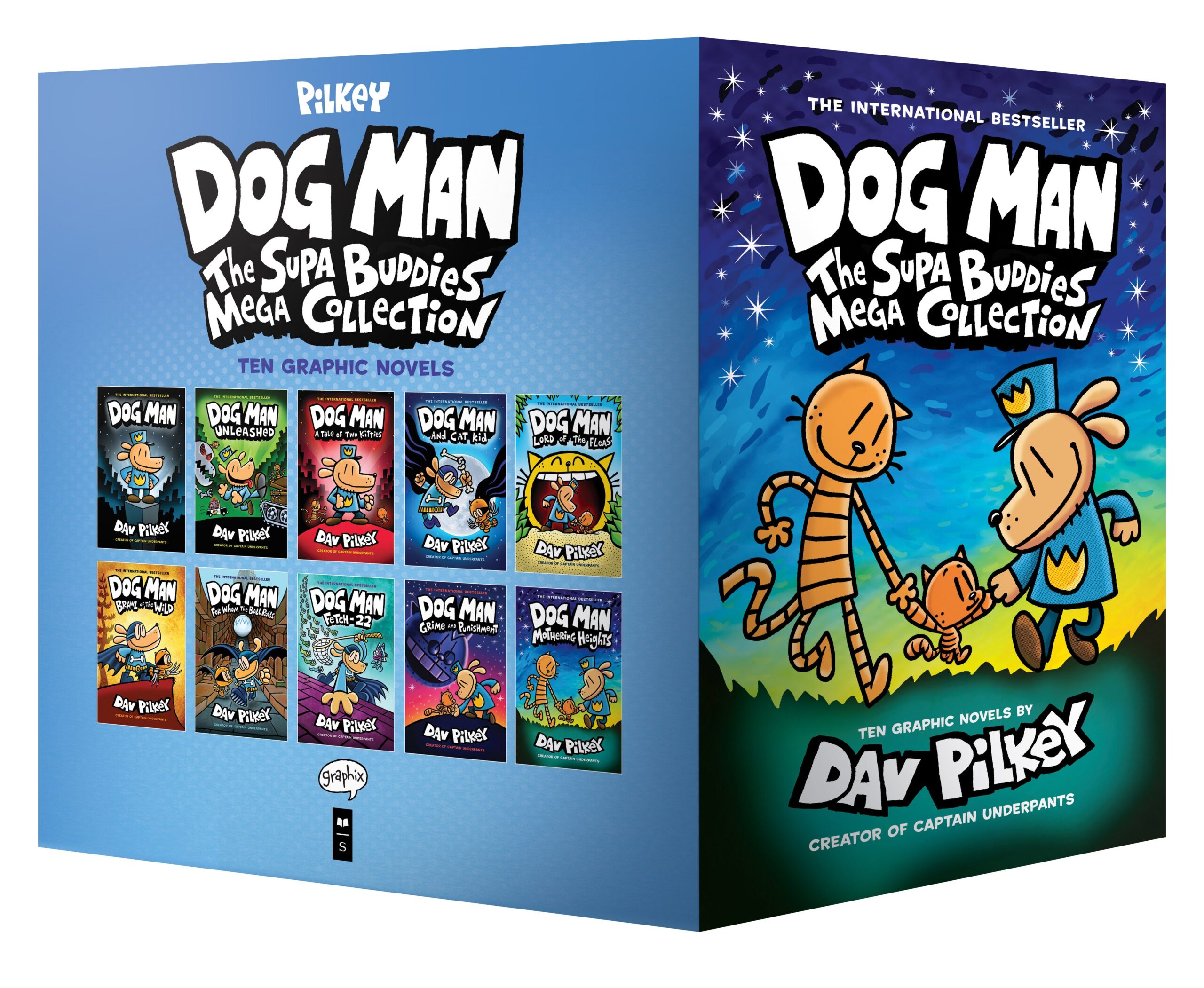 Dog Man: The Supa Buddies Mega Collection - 10 Book Set