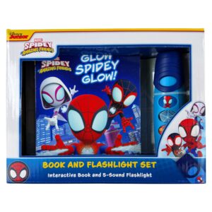 Disney Junior Marvel Spidey and His Amazing Friends: Glow Spidey Glow! Interactive Storybook with Flashlight