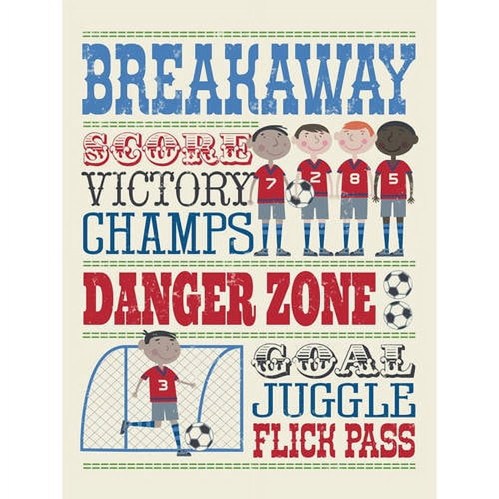 Oopsy Daisys Play All Day - Vibrant Giclee Printed Canvas Art