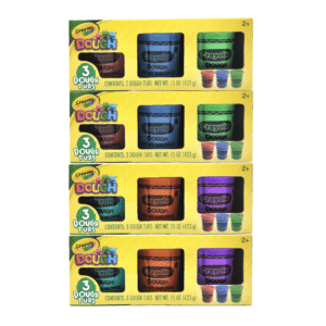 Crayola Creative Play 12pk Colorful Dough/Slime Kit