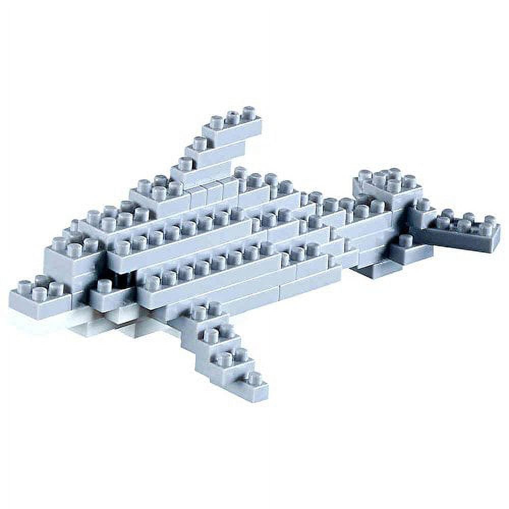 Brixies 65-Piece Dolphin Micro-Sized Building Block Set - BX2028