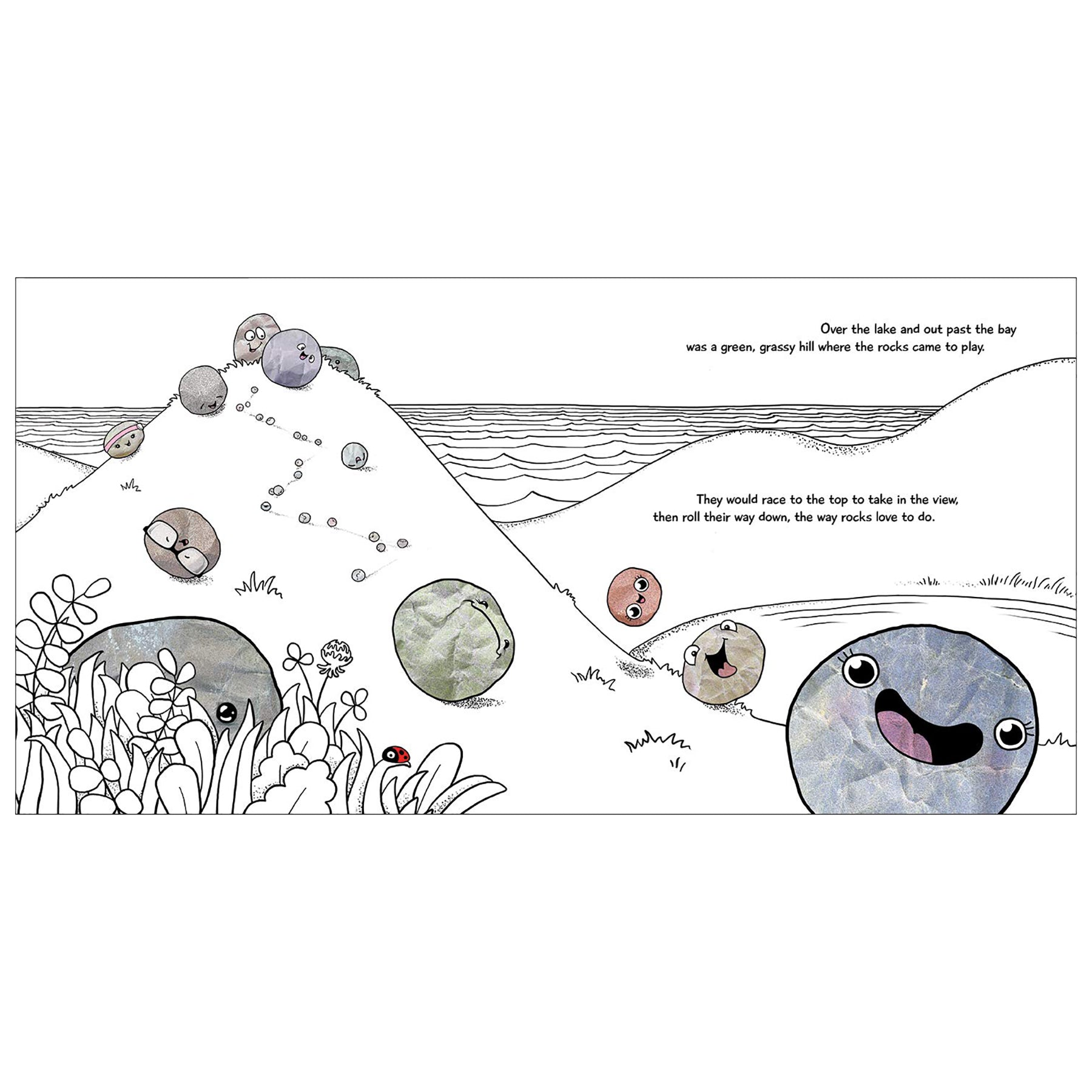 Ricky the Rock That Couldn't Roll - Inspiring Children's Book - Image 2