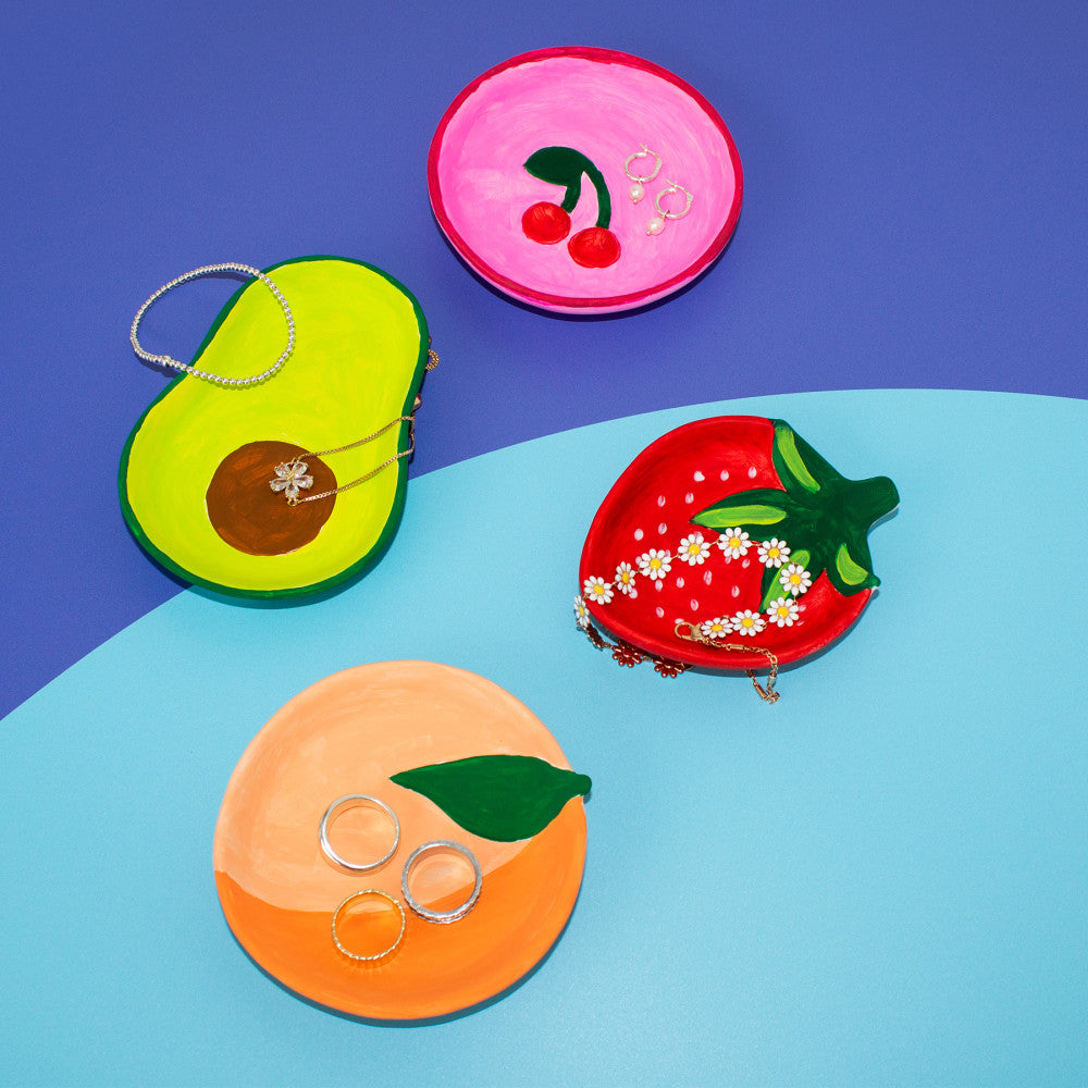 Art 101 DIY Ceramic Fruit Tray Painting Kit - Multicolor - Image 3