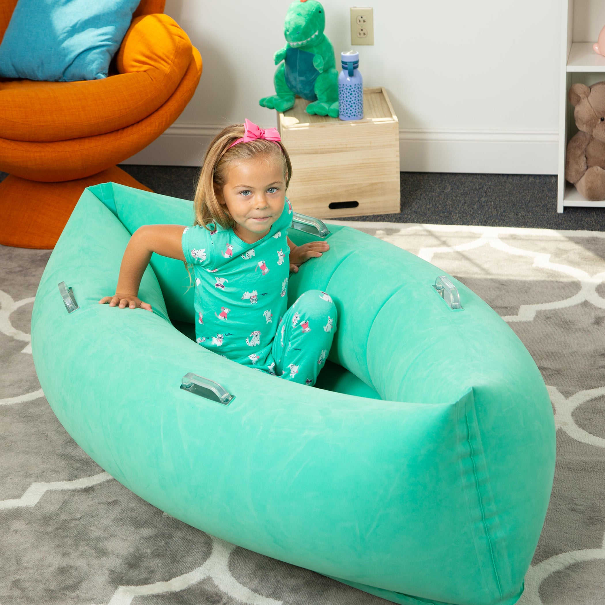 Bouncyband Comfy Hugging Peapod Sensory Pod for Kids - Image 4