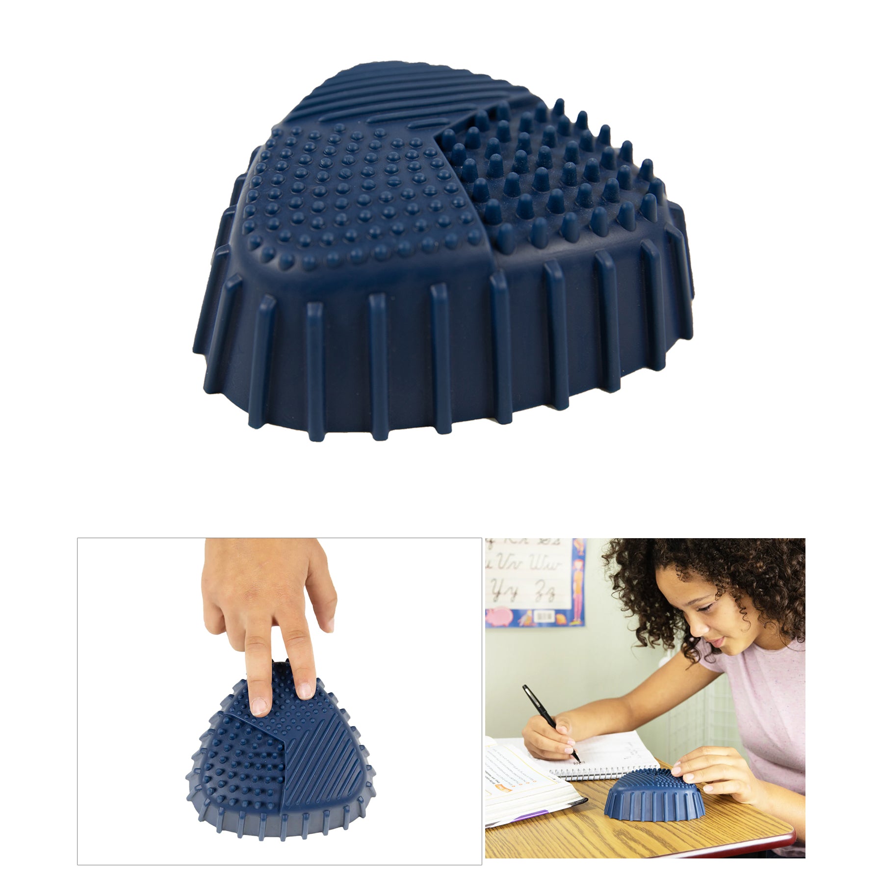 Bouncyband? SensiPod Desk Fidget Toy, Dark Blue