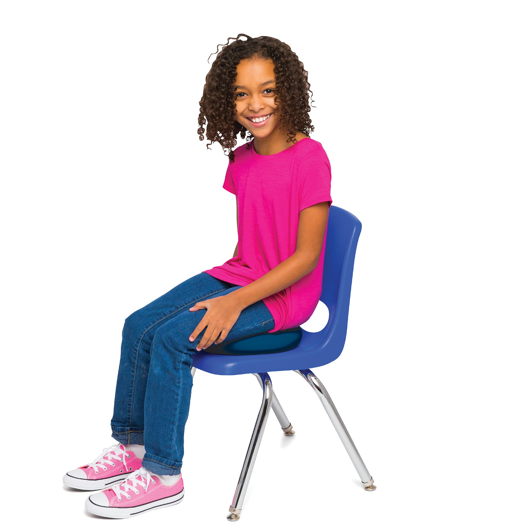 Bouncyband? Little Wiggle Seat Sensory Cushion, Blue - Image 6