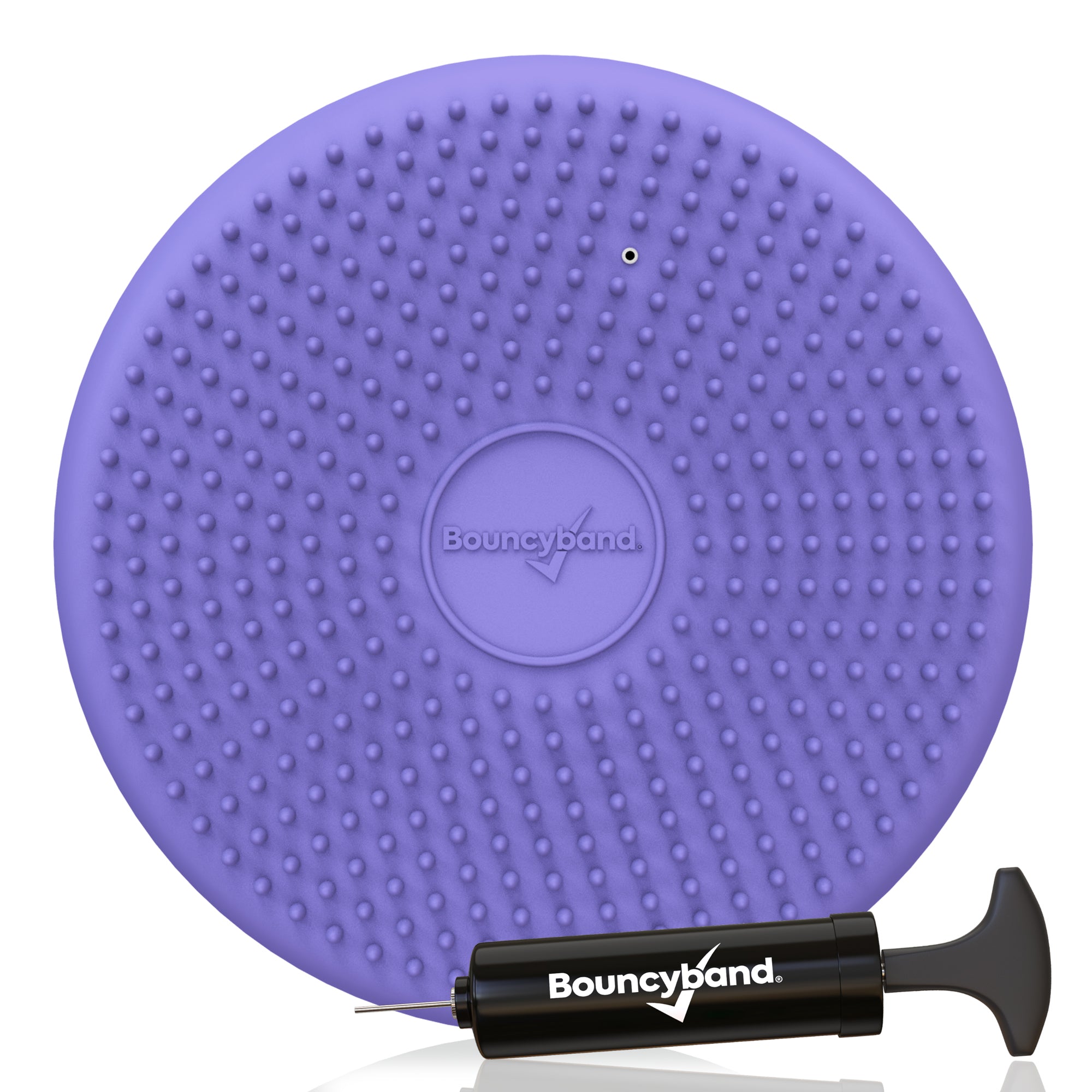 Bouncyband Little Wiggle Seat Sensory Cushion, Playful Purple - Image 3