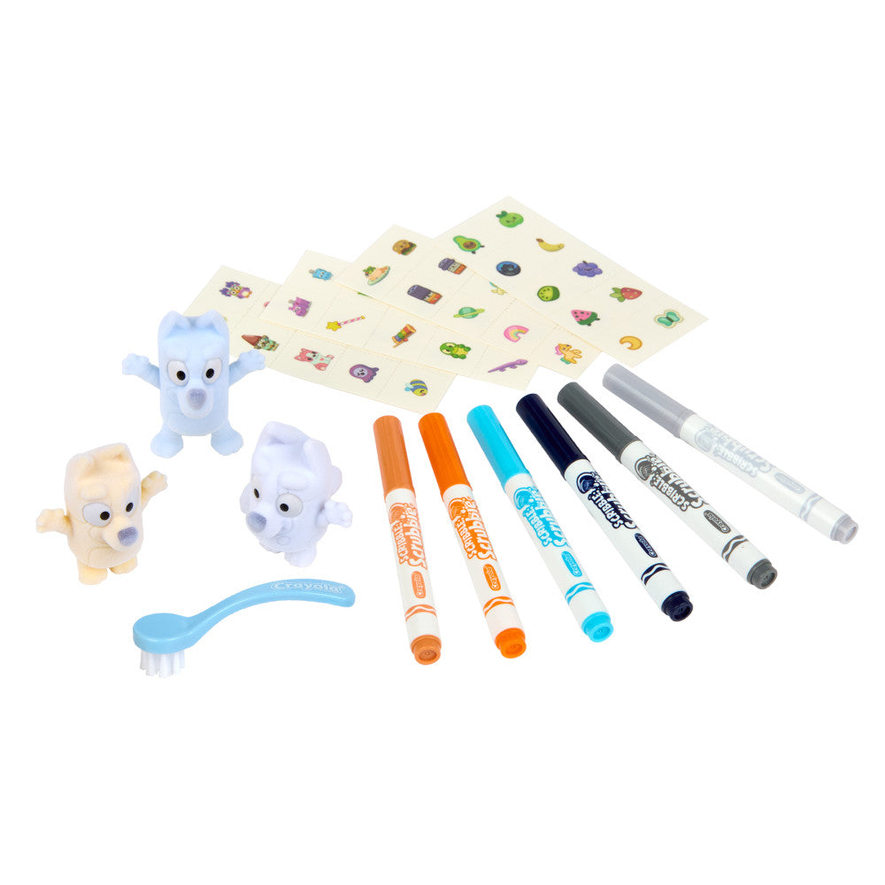 Crayola Scribble Scrubbie Bluey Deluxe - 3 Character Craft Set - Image 4