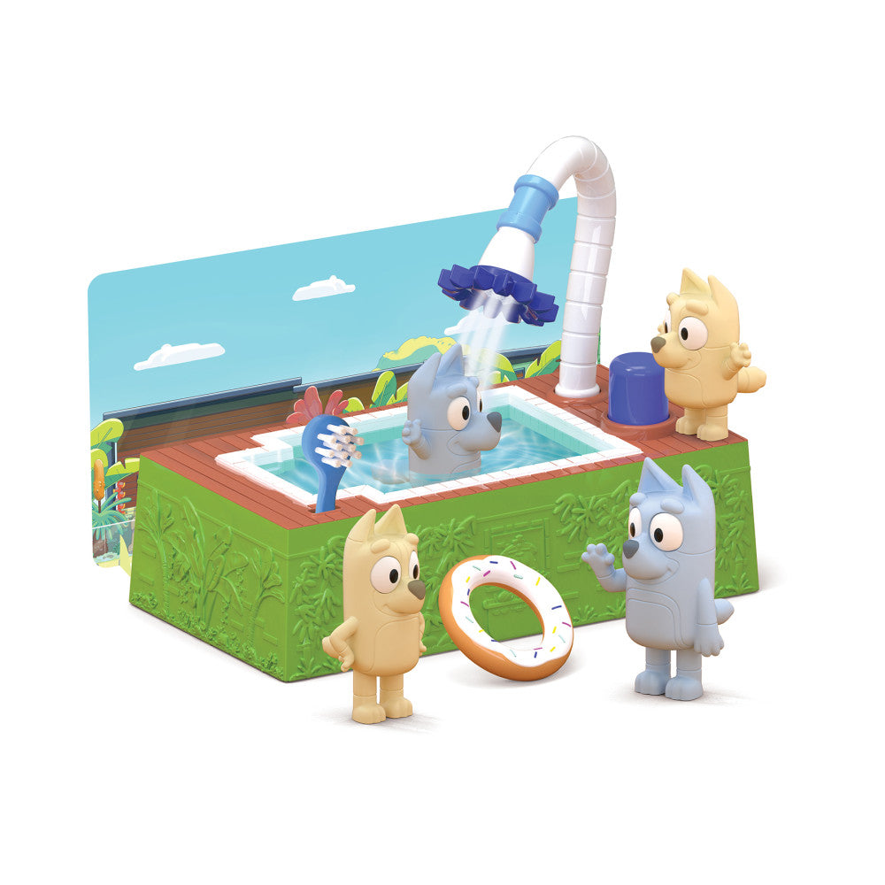 Crayola Scribble Scrubbie Bluey Poolside Playset - Water Adventures - Image 3
