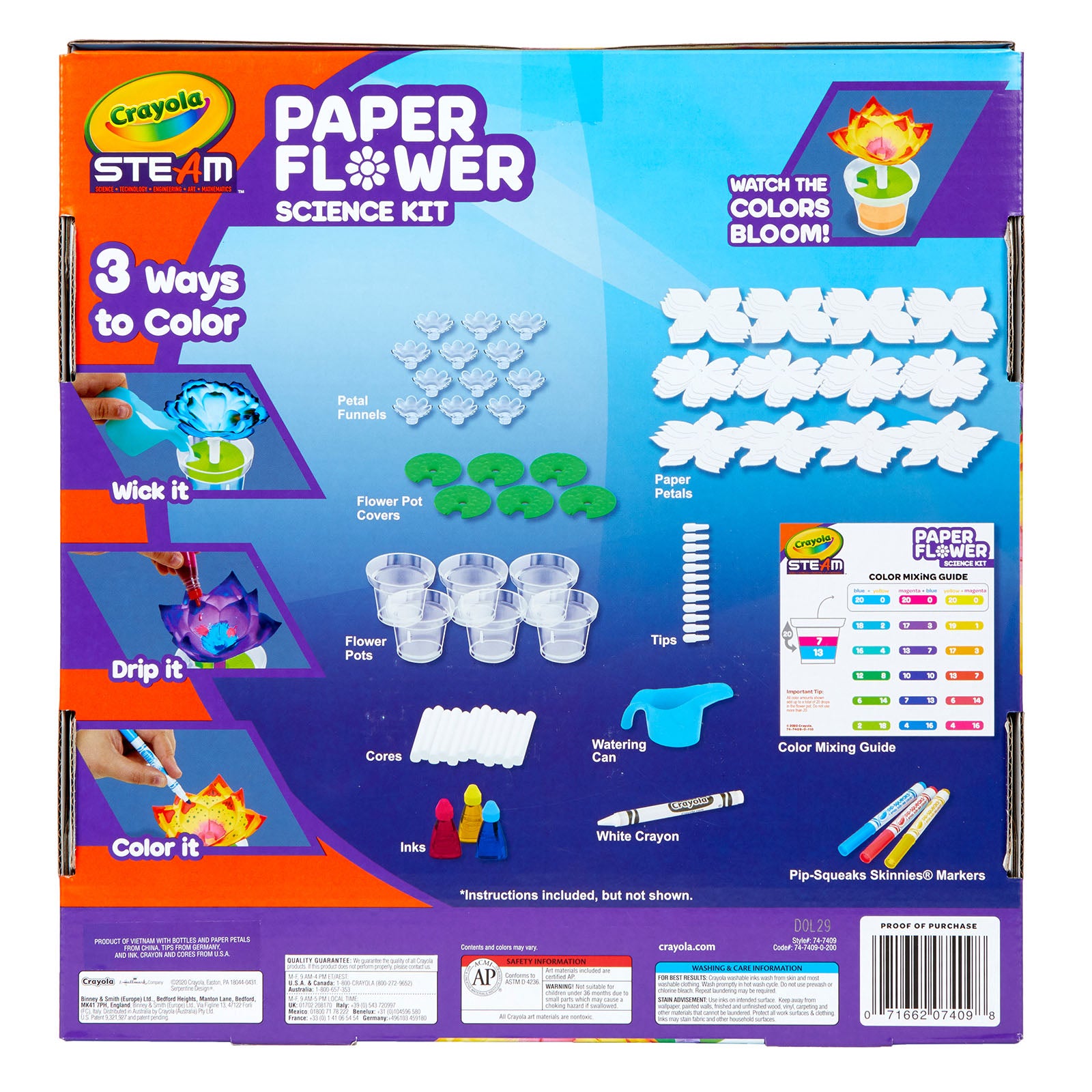Crayola STEAM Paper Flower Science Kit - Image 4