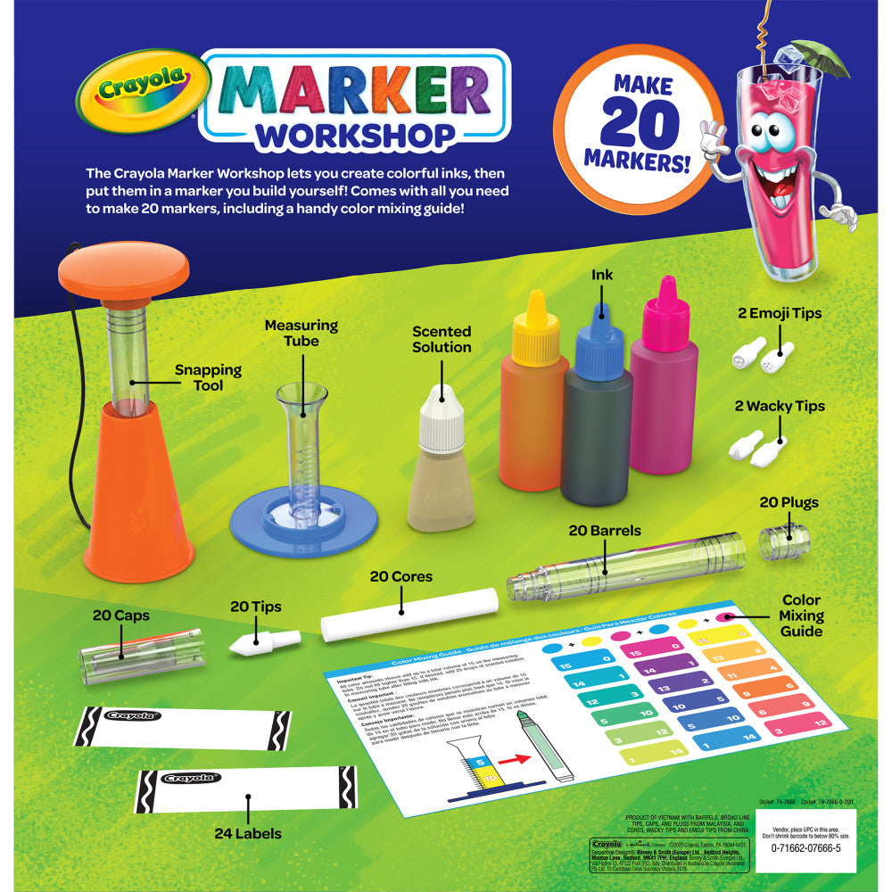 Crayola Color Craze Marker Creation Kit - Inclusive Scented Ink - Image 2