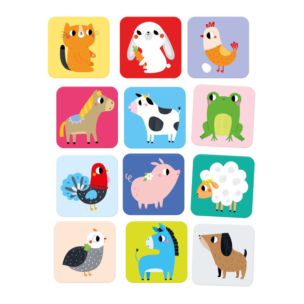 Banana Panda Suuuper Size Memory Game - Farm Animals Edition - Image 3