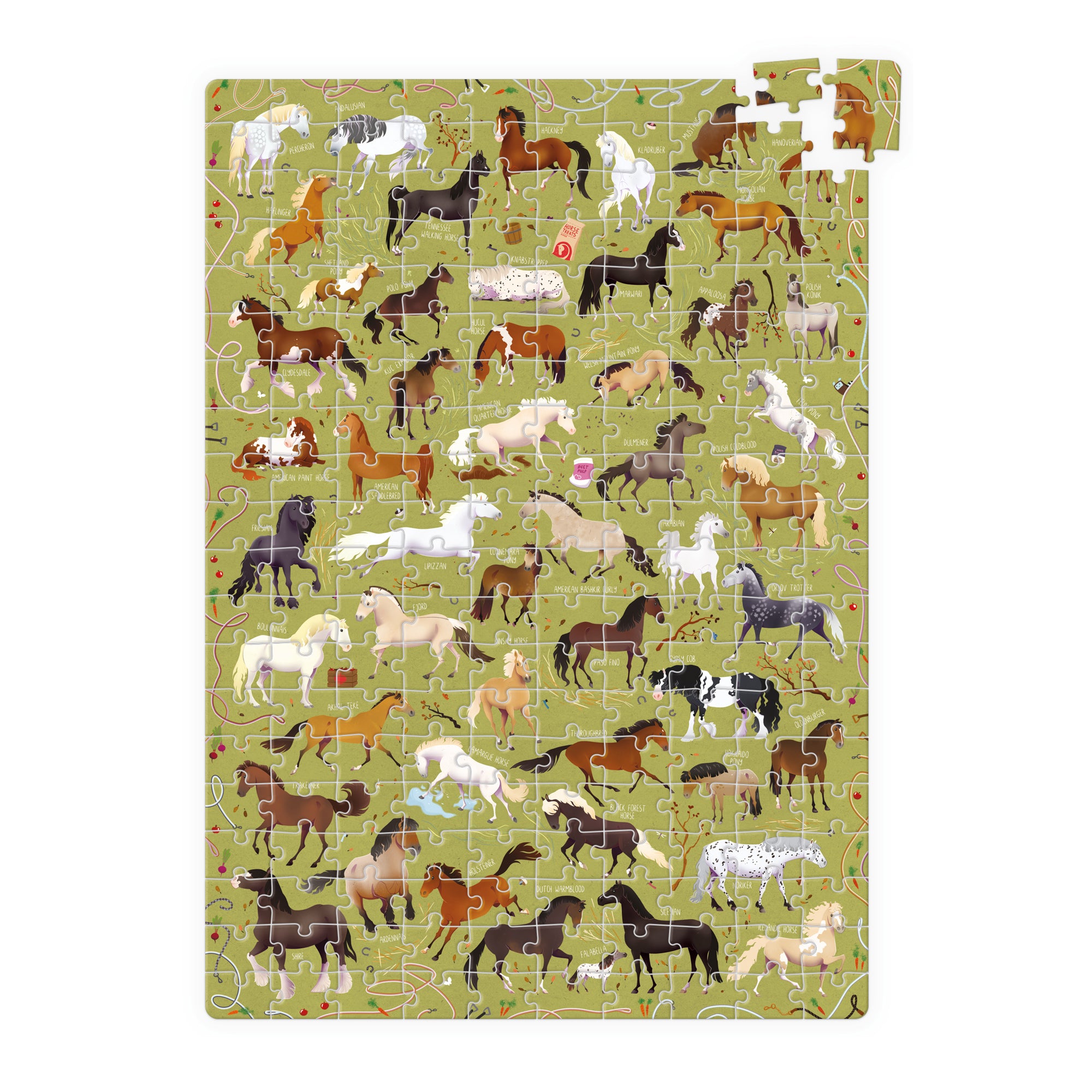 Banana Panda Puzzlove Horses Jigsaw Puzzle - 200 pc - Image 3