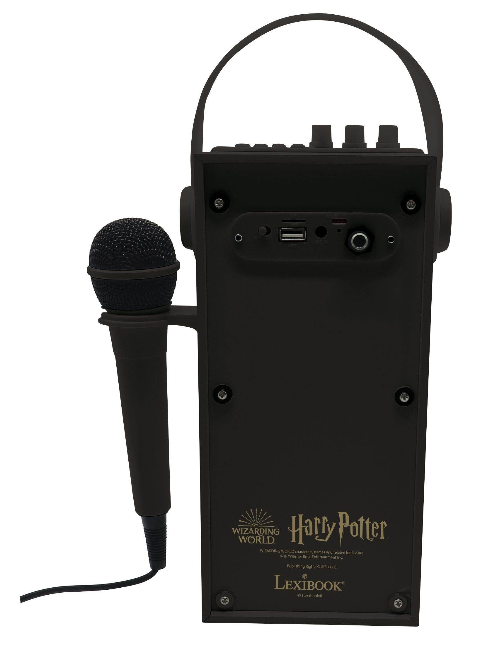 Lexibook Harry Potter Bluetooth Karaoke Light Speaker with Microphone - Image 4