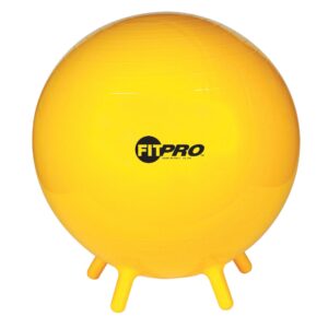 Champion Sports FitPro Ball with Stability Legs, 65cm - Stability & Strength Trainer
