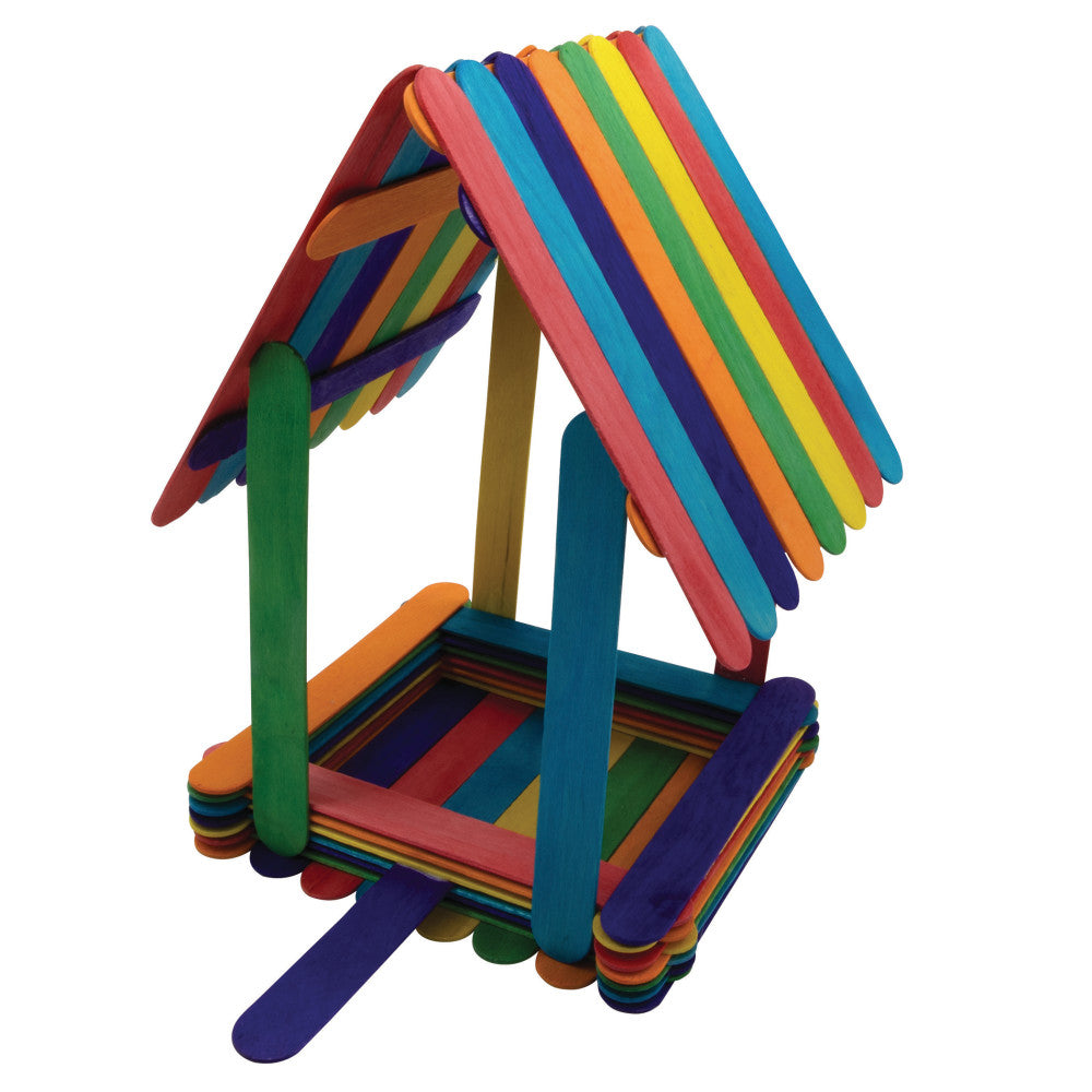Creativity Street Wood Crafts Mega Activity Box - Color Blast - Image 4
