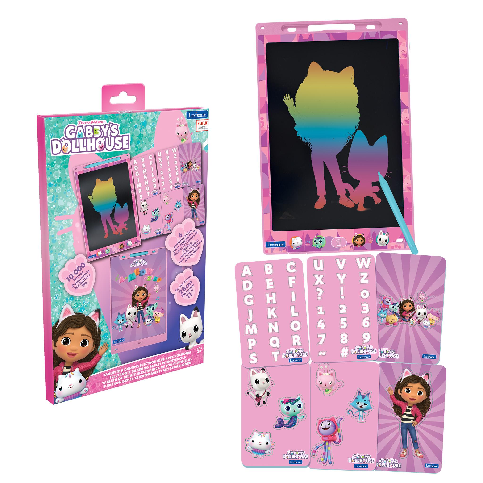 Lexibook Gabby's Dollhouse Magic Drawing Slate - Pink - Image 4