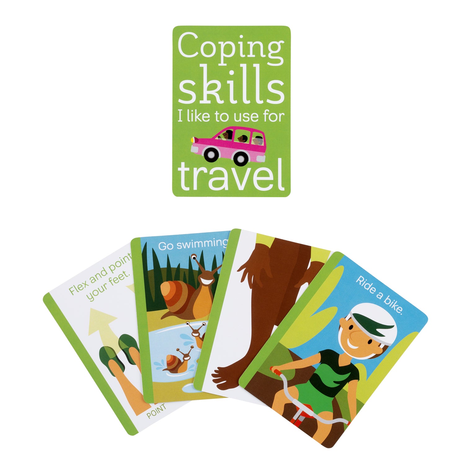 Coping Skills for Kids? Coping Cue Cards? Movement Deck - Image 3