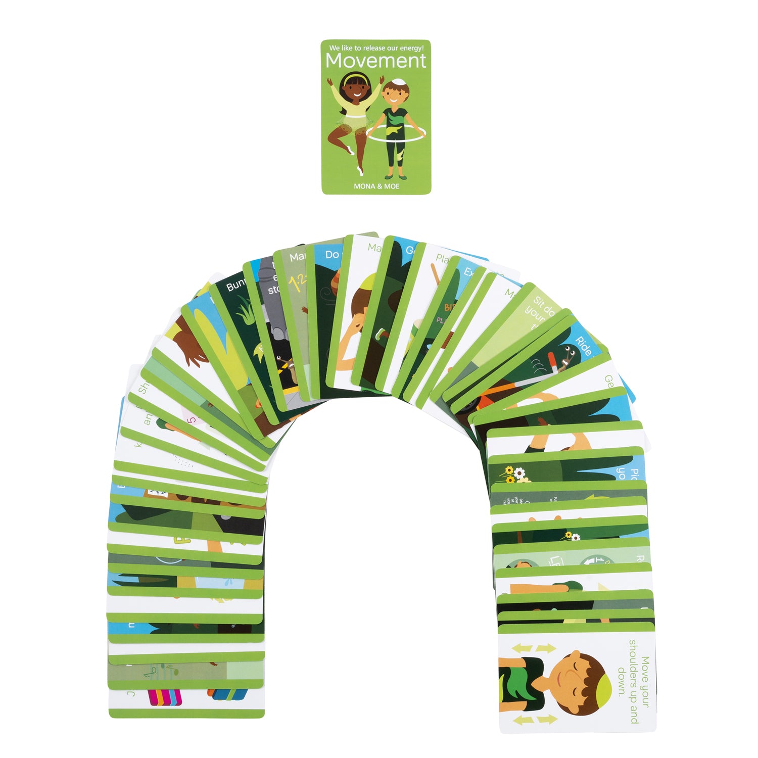 Coping Skills for Kids? Coping Cue Cards? Movement Deck - Image 4