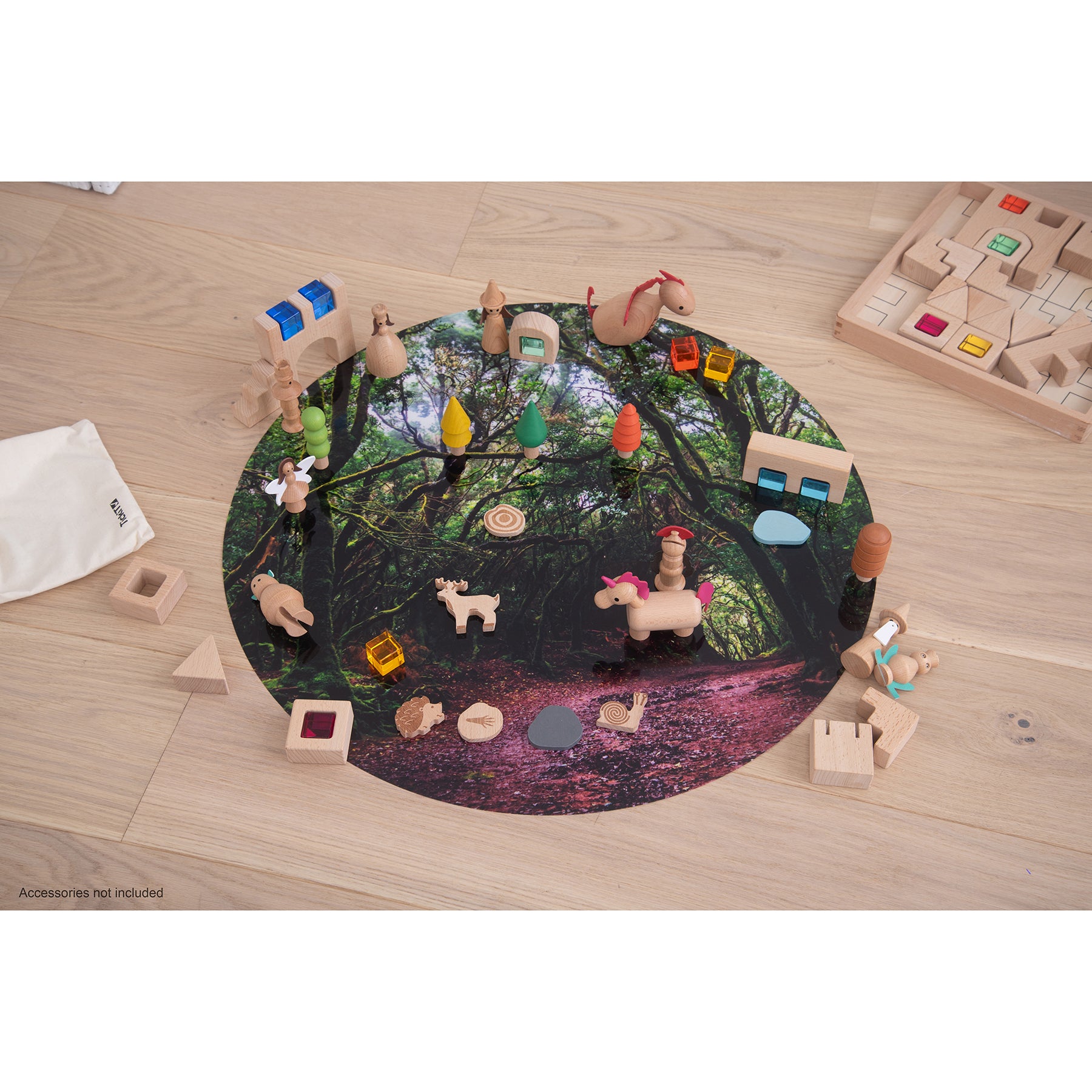 TickiT Forest Discovery Play Mat - Enchanted Woodland Theme - Image 4