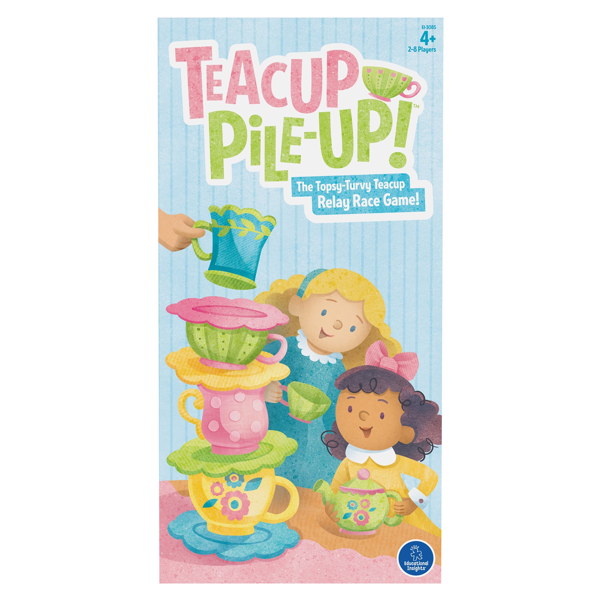 Educational Insights Teacup Pile-Up! Relay Race Game - Image 2