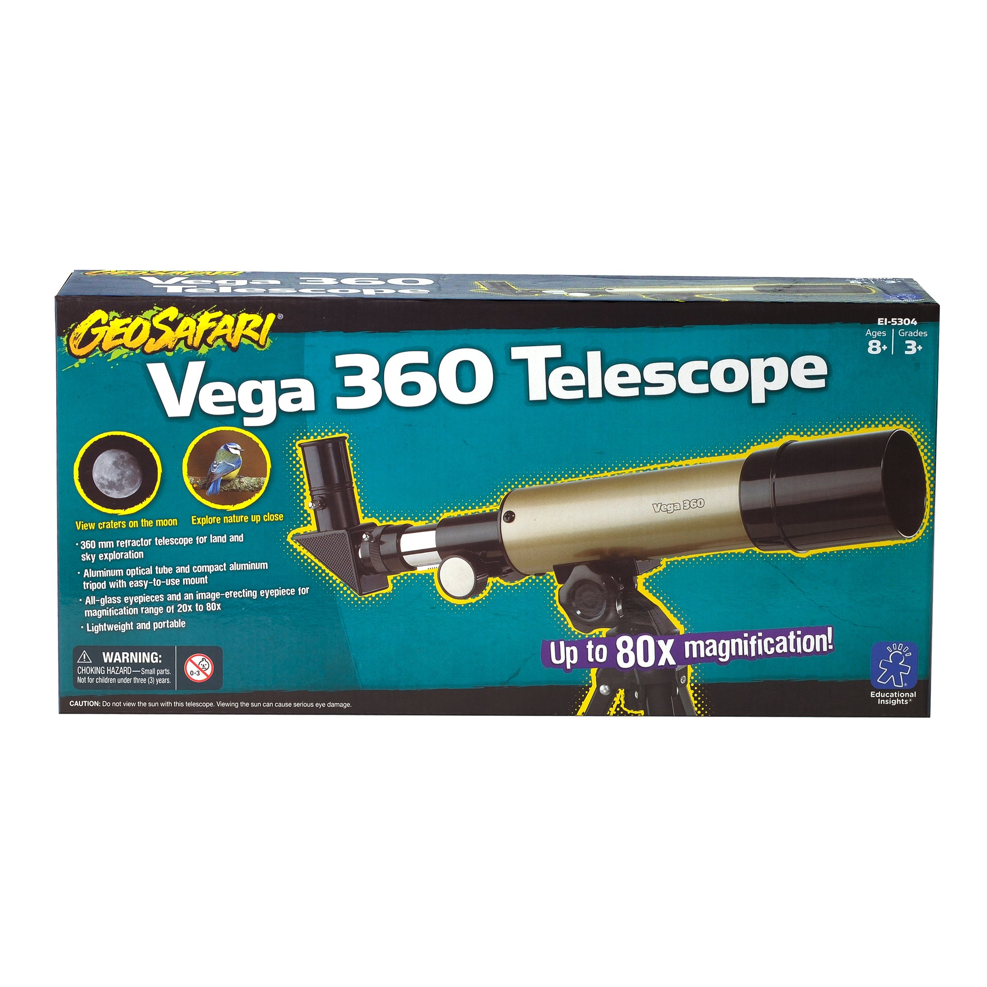 Educational Insights GeoSafari Vega 360 Telescope - Discovery Kit