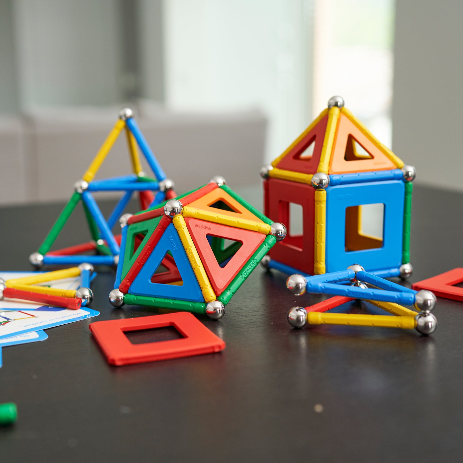 Geomag Geometry Lab Recycled Set - 737 Pieces - Vibrant STEM Learning - Image 4