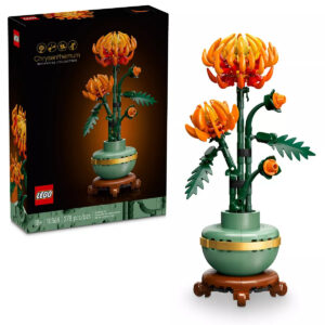 LEGO Icons Chrysanthemum Flower Decor 278-Piece Building Set 10368