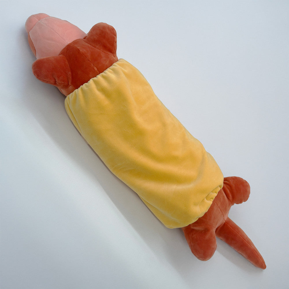 Borbs 24 inch Multicolor Hot Dog Ferret Plush - Image 5