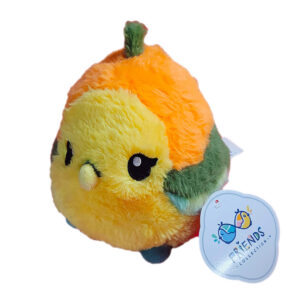Borbs Mango Super Soft Bird Plush - Sensory Friendly